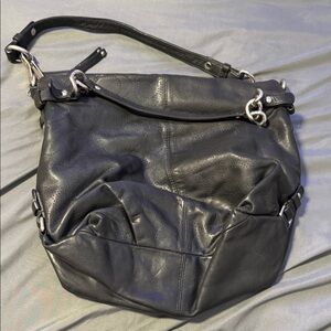 Black Leather Women's Bag